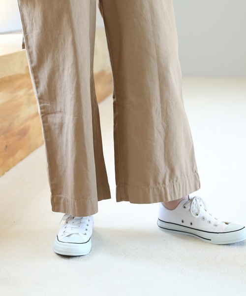 aity(アイティ)の「サイドビッグポケットサロペットパンツ(サロペット/オーバーオール・レディース・ベージュ/カーキ/ブラック・M)」の18枚目の写真