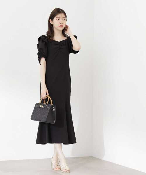 PROPORTION BODY DRESSING(プロポーションボディドレッシング)の「バッククロスマーメイドワンピース / 1213140904(ワンピース・レディース・ブラック/ピンク/ブルー・SMALL/MEDIUM)」の11枚目の写真