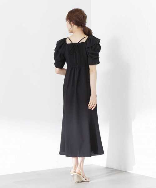 PROPORTION BODY DRESSING(プロポーションボディドレッシング)の「バッククロスマーメイドワンピース / 1213140904(ワンピース・レディース・ブラック/ピンク/ブルー・SMALL/MEDIUM)」の16枚目の写真