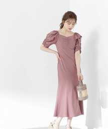 PROPORTION BODY DRESSING | バッククロスマーメイドワンピース / 1213140904(ワンピース)