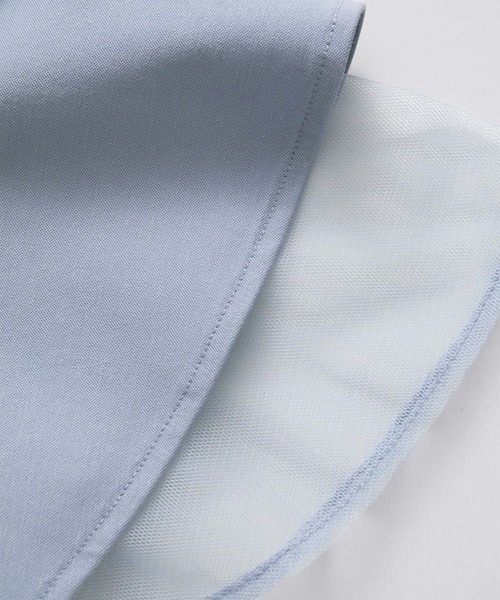 ROPE' PICNIC（ロペピクニック）の「洗える/フリル袖カットトップス（Tシャツ/カットソー・レディース・サックスブルー/ベージュ/ホワイト/ブラック・38）」の14枚目の写真