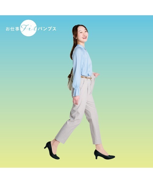ABC-MART(エービーシーマート)の「ABC SELECT エービーシーセレクト PLAIN PUMPS 5.5 プレーン パンプス 5.5 W5010 BLACK(パンプス・レディース・ブラック・25.5cm/21.5cm/23.0cm/22.5cm/22.0cm/24.0cm/24.5cm/25.0cm/23.5cm/26.0cm)」の11枚目の写真