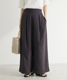 Petit fleur | ・Petit Fleur 麻混ワイドパンツ(その他パンツ)