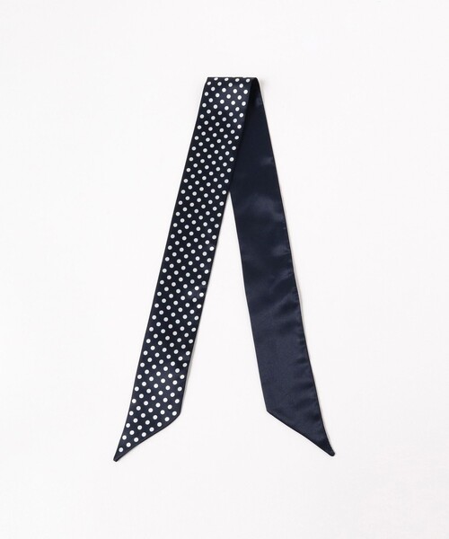 BEAMS BOY（ビームスボーイ）の「BEAMS BOY / サテン スカーフタイ（ネクタイ・レディース・ブラウン/ネイビー・ONE SIZE）」の7枚目の写真
