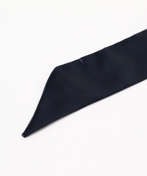 BEAMS BOY（ビームスボーイ）の「BEAMS BOY / サテン スカーフタイ（ネクタイ・レディース・ブラウン/ネイビー・ONE SIZE）」の9枚目の写真