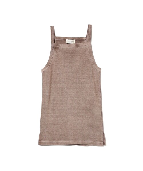 Ray BEAMS（レイビームス）の「Ray BEAMS High Basic / スクエアネック キャミソール（Tシャツ/カットソー・レディース・チャコールグレー/ダークブラウン/ベージュ・ONE SIZE）」の3枚目の写真