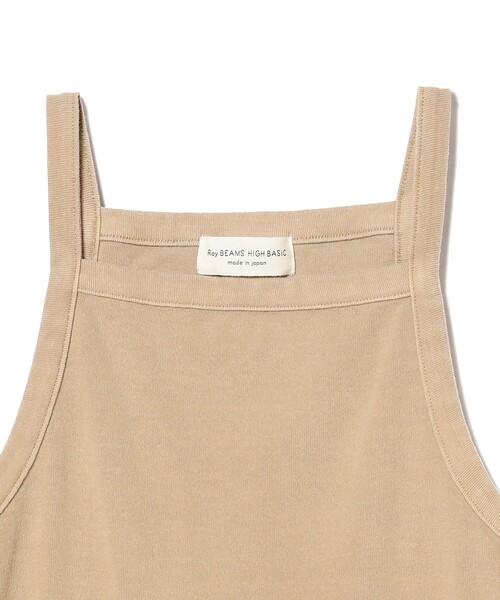 Ray BEAMS（レイビームス）の「Ray BEAMS High Basic / スクエアネック キャミソール（Tシャツ/カットソー・レディース・チャコールグレー/ダークブラウン/ベージュ・ONE SIZE）」の17枚目の写真