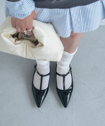 EVOL | 【EVOL】Tストラップ3cmヒールポインテッドパンプス IV5186(パンプス)