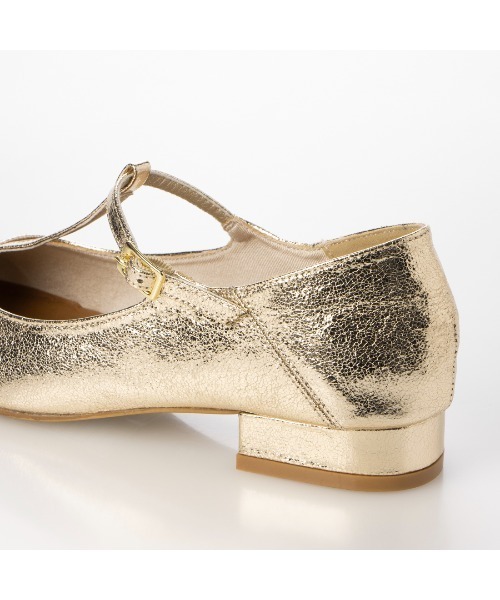 EVOL（イーボル）の「【EVOL】Tストラップ3cmヒールポインテッドパンプス IV5186（パンプス・レディース・ブラック/ベージュ/ゴールド・22.0cm/22.5cm/23.0cm/23.5cm/24.0cm/24.5cm/25.0cm）」の8枚目の写真