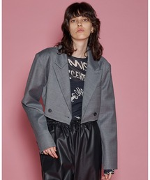 Double Breasted Short Jacket/ダブルブレステッドショートジャケット【MAISON SPECIAL/メゾンスペシャル】