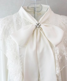 apres jour | 【apres jour×ARIAZ】パールデザインボウタイスカーフリング(ストール/ショール)