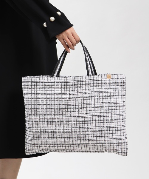 セール】ツイードトート フォーマルバッグ（トートバッグ）｜Bermosa