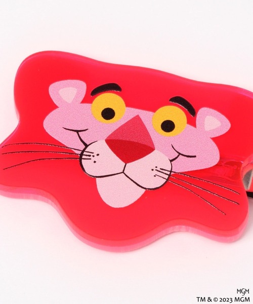 BAYFLOW（ベイフロー）の「【PINK PANTHER(ピンクパンサー)×BAYFLOW】前髪クリップ2P（バレッタ/ヘアクリップ・レディース・ピンク・0）」の4枚目の写真