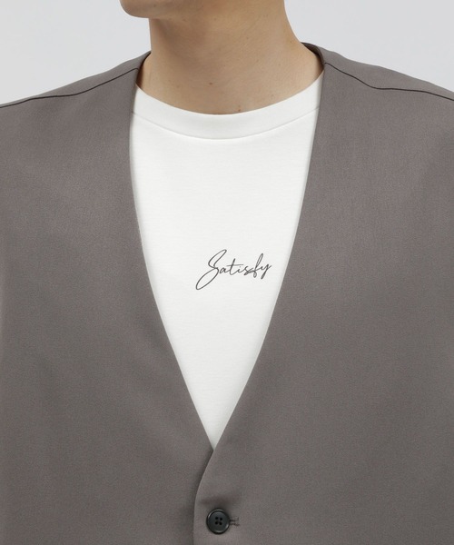 LAKOLE(ラコレ)の「ウールライクPEジレ / 966761(ベスト・メンズ・ブラウン/グレー/ブラック・MEDIUM/LARGE)」の10枚目の写真