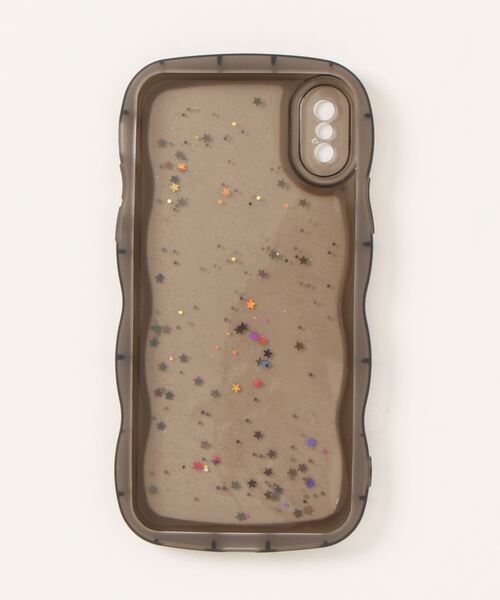 Mayree（メイリー）の「【float】キラキラ スパンコール ウェーブデザイン iPhoneケース【iPhoneシリーズ/各種機種対応】（スマホケース/カバー・レディース・ブラック/パープル/クリア/ブルー/ピンク・J/H/N/Q/V/A/G/I/F/O/U/P/T/C/B/W/D/E/iPhone 16 Pro/iPhone 15/iPhone 15 Pro/iPhone 16）」の6枚目の写真