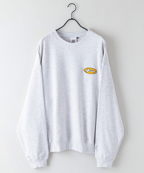 VISION STREET WEAR(ヴィジョンストリートウェア)の「【VISION STREET WEAR/ビジョンストリートウェア】 バックプリント バック刺繍 裏毛 クルーネック トレーナー スウェット(スウェット・メンズ・杢グレー/ブラック/ブルー/ブラウン・MEDIUM/LARGE/X-LARGE)」の7枚目の写真