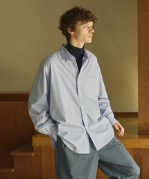 Bleme | マルチカラーリラックス長袖ブロードシャツ(シャツ/ブラウス)