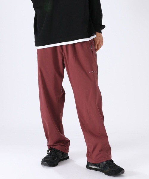NUMERALS（ヌメラルズ）の「[NUMERALS]パイピングトラックパンツ（その他パンツ・メンズ・チャコール/ボルドー・MEDIUM/LARGE）」の9枚目の写真