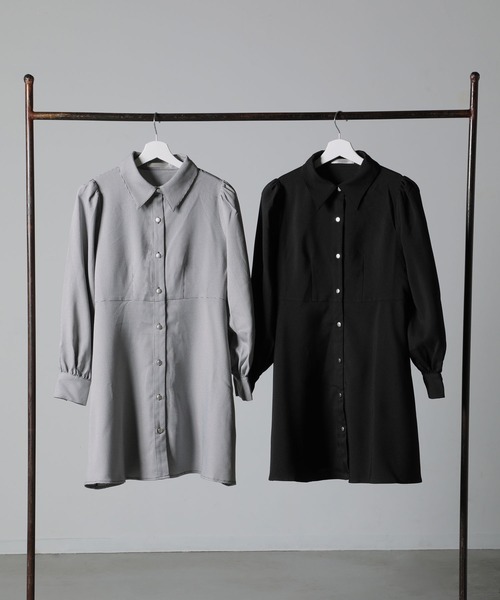 CHISHIRO 千代　シャツワンピースコート y404-r1.jpg