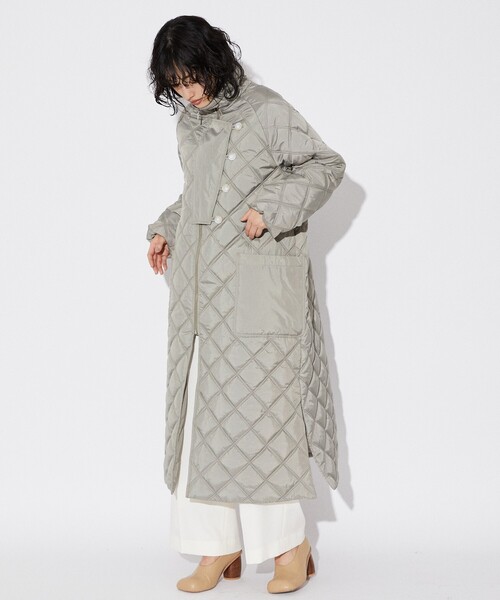 Firsthand(ファーストハンド) リサイクルキルト ロングコート キルティング 中綿コート レディース FREE 【中古】【ブランド古着バズストア】 Firsthand（ファーストハンド）の「Firsthand/ファーストハンド