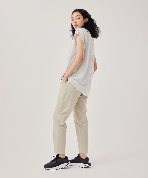 NERGY(ナージー)の「【UV】ストレッチ美脚パンツ(その他パンツ・レディース・ベージュ/ブラック・M/S)」の22枚目の写真