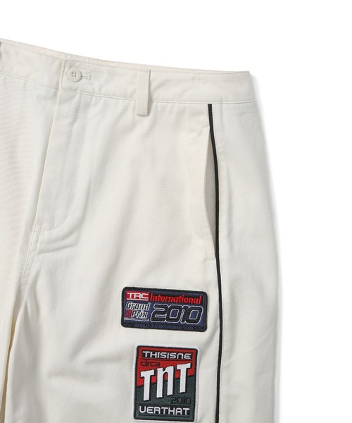 thisisneverthat（ディスイズネバーザット）の「TRC Racing Short（その他パンツ・メンズ・オフホワイト/チャコール/レッド・XL/S/L/M）」の16枚目の写真