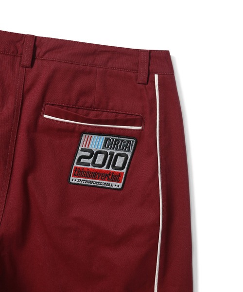 thisisneverthat（ディスイズネバーザット）の「TRC Racing Short（その他パンツ・メンズ・オフホワイト/チャコール/レッド・XL/S/L/M）」の12枚目の写真