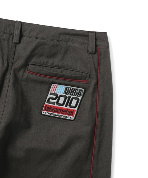 thisisneverthat（ディスイズネバーザット）の「TRC Racing Short（その他パンツ・メンズ・オフホワイト/チャコール/レッド・XL/S/L/M）」の7枚目の写真