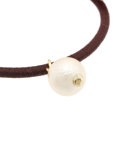 HAKKA KIDS（ハッカキッズ）の「リボンモチーフヘアゴム（ヘアゴム・キッズ・ブルー/ピンク/ベージュ・FREE）」の5枚目の写真