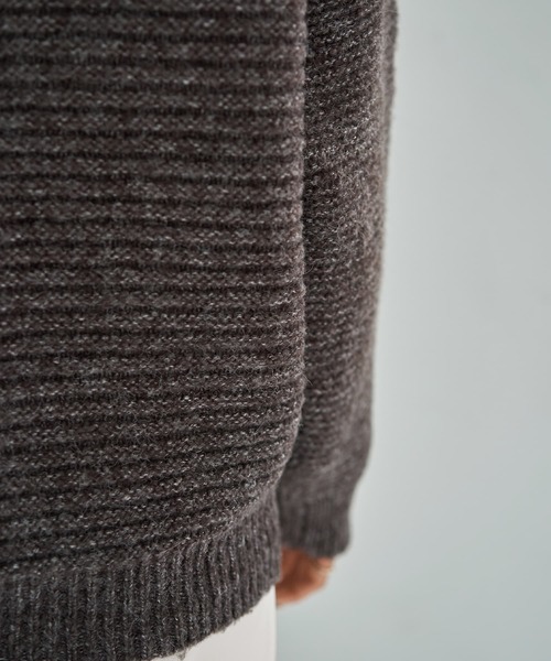 袖だけケーブル編みニットプルオーバー（ニット/セーター）｜STYLE
