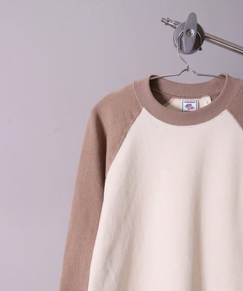 JEMORGAN（ジェーイーモーガン）の「(LK)【JEMORGAN】柔編み 裏毛 スウェット プルオーバー（スウェット・メンズ・グリーン/グレイッシュベージュ/チャコールグレー/マスタード・MEDIUM/X-LARGE/LARGE）」の10枚目の写真