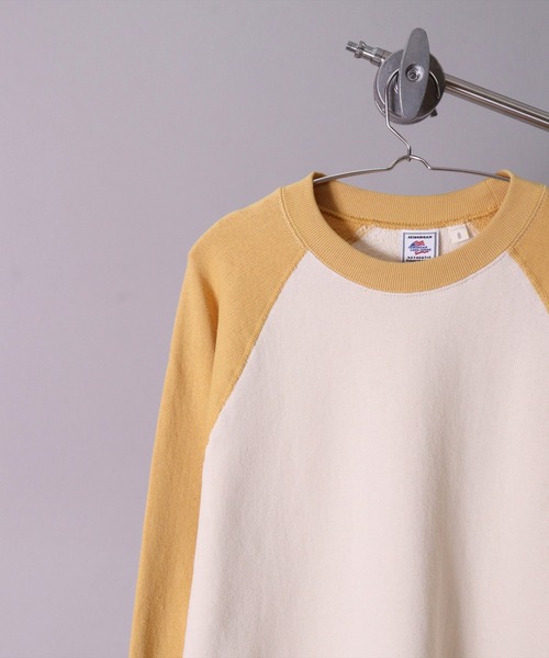 JEMORGAN（ジェーイーモーガン）の「(LK)【JEMORGAN】柔編み 裏毛 スウェット プルオーバー（スウェット・メンズ・グリーン/グレイッシュベージュ/チャコールグレー/マスタード・MEDIUM/X-LARGE/LARGE）」の12枚目の写真