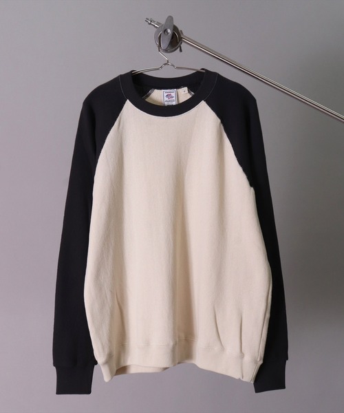 JEMORGAN（ジェーイーモーガン）の「(LK)【JEMORGAN】柔編み 裏毛 スウェット プルオーバー（スウェット・メンズ・グリーン/グレイッシュベージュ/チャコールグレー/マスタード・MEDIUM/X-LARGE/LARGE）」の13枚目の写真