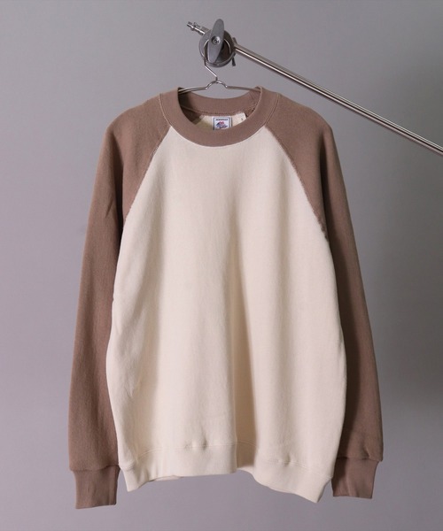 JEMORGAN（ジェーイーモーガン）の「(LK)【JEMORGAN】柔編み 裏毛 スウェット プルオーバー（スウェット・メンズ・グリーン/グレイッシュベージュ/チャコールグレー/マスタード・MEDIUM/X-LARGE/LARGE）」の15枚目の写真