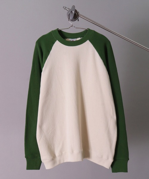 JEMORGAN（ジェーイーモーガン）の「(LK)【JEMORGAN】柔編み 裏毛 スウェット プルオーバー（スウェット・メンズ・グリーン/グレイッシュベージュ/チャコールグレー/マスタード・MEDIUM/X-LARGE/LARGE）」の16枚目の写真