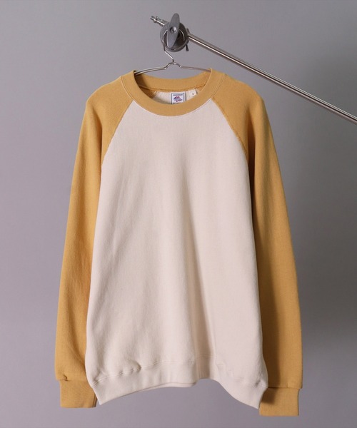 JEMORGAN（ジェーイーモーガン）の「(LK)【JEMORGAN】柔編み 裏毛 スウェット プルオーバー（スウェット・メンズ・グリーン/グレイッシュベージュ/チャコールグレー/マスタード・MEDIUM/X-LARGE/LARGE）」の17枚目の写真