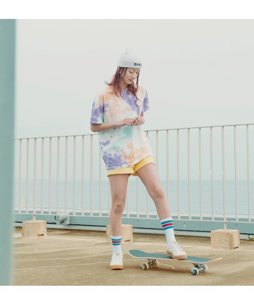 ROXY(ロキシー)の「STEP/ロキシーフロントブランドロゴ2WAYビーニー(ニットキャップ/ビーニー・レディース・ミント/グレー/ブラック・FREE)」の5枚目の写真