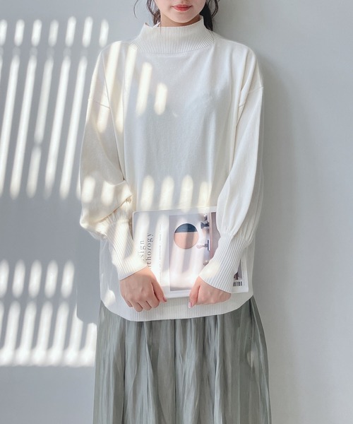 AS KNOW AS plus（アズノゥアズプラス）の「☆マシュマロニットプル