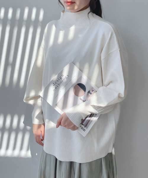 AS KNOW AS plus（アズノゥアズプラス）の「☆マシュマロニットプル