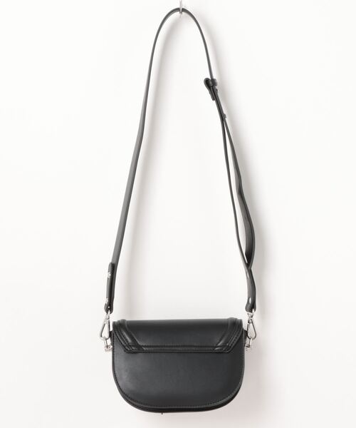 INTERPLANET(インタープラネット)の「ワイドベルトミニショルダーバッグ(ショルダーバッグ・レディース・ブラック/ホワイト/オレンジ・フリー)」の9枚目の写真