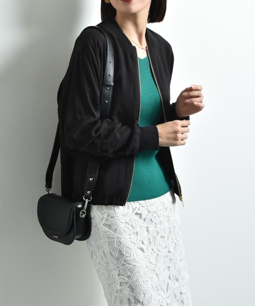 INTERPLANET(インタープラネット)の「ワイドベルトミニショルダーバッグ(ショルダーバッグ・レディース・ブラック/ホワイト/オレンジ・フリー)」の15枚目の写真