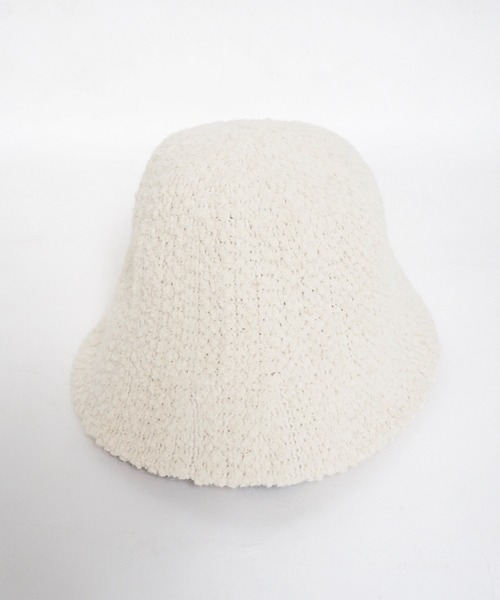 Crisp（クリスプ）の「ボアベルハット（ハット・レディース・オレンジ/ブラック/アイボリー・FREE）」の13枚目の写真