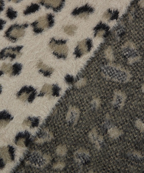 FOREVER 21（フォーエバー トゥエンティーワン）の「レオパードマフラー（マフラー・レディース・ベージュ・FREE）」の2枚目の写真