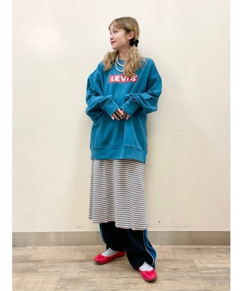 Levi's（リーバイス）の「【Levi's】ＧＲＡＰＨＩＣクルーネックスウェット（スウェット・メンズ・ブルー・L/S/M）」の11枚目の写真