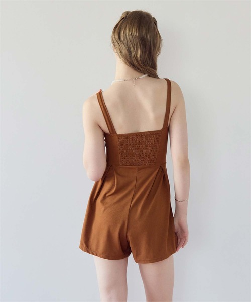 SEA DRESS(シードレス)の「チェック素材ロンパース/ワンピース/セット水着(水着・レディース・オフホワイト/ブラウン/ブラック/グレイッシュベージュ・S/L/M/LL)」の20枚目の写真