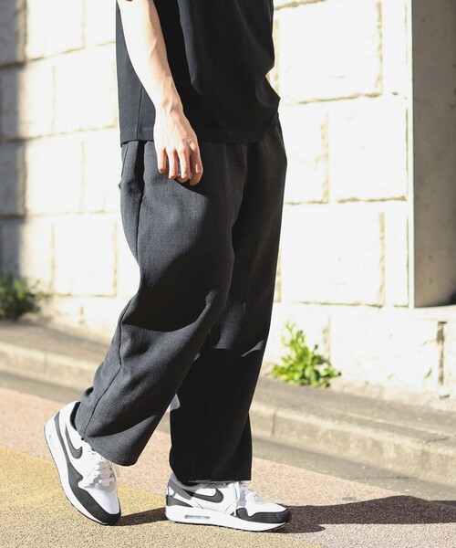 Lee(リー)の「Lee × B:MING by BEAMS / 別注 Freeasy リネン ライク パンツ(その他パンツ・メンズ・チャコールグレー/ベージュ・ONE SIZE)」の8枚目の写真