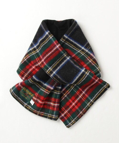 TWEED MILL(ツイードミル)の「【TWEEDMILL/ツィードミル】リバーチェックティペット大(ストール/ショール・レディース・ホワイト系その他2/ブルー系その他/ブラック系その他/レッド系その他・FREE)」の15枚目の写真