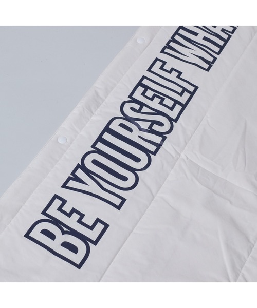 【セール】《ZOY》UNISEX ロゴエンボス 中綿ブランケット（ブランケット）｜ZOY（ゾーイ）