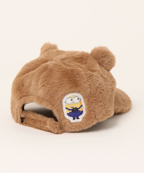MINIONS(ミニオンズ)の「ミニオン ボアキャップ 9080(キャップ・キッズ・ブラウン・M size/L size)」の3枚目の写真