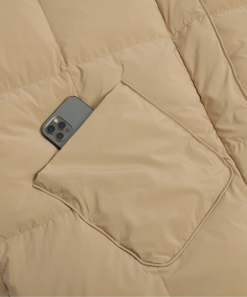 La-gemme（ラジェム）の「ストール付きダウンコート（ダウンジャケット/コート・レディース・アイボリー/ブラック/ベージュ・フリー）」の16枚目の写真